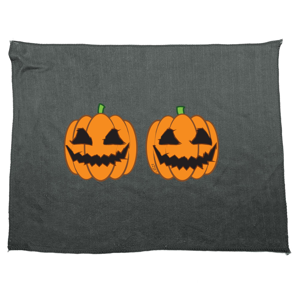 Pumpkins - Funny Novelty Gym Sports Microfiber Towel