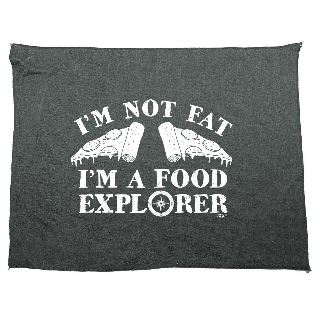 Food Explorer - Funny Novelty Gym Sports Microfiber Towel
