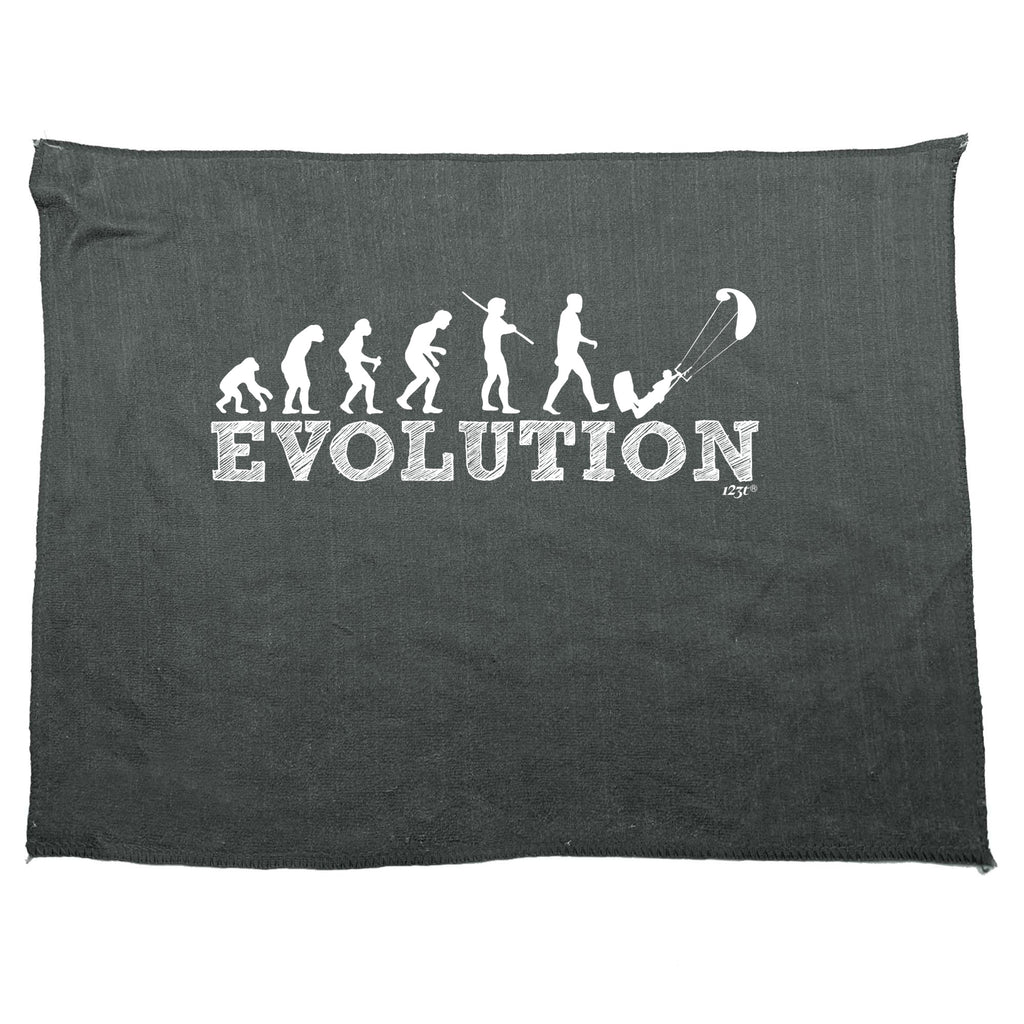 Evolution Kitesurf - Funny Novelty Gym Sports Microfiber Towel