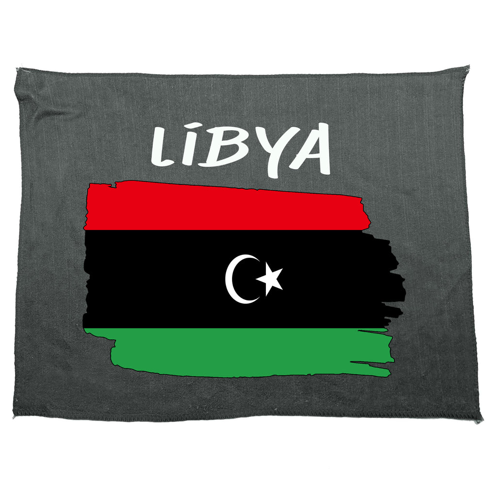 Libya - Funny Gym Sports Towel