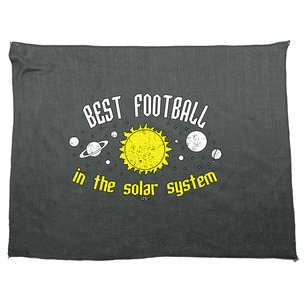 Best Football Solar System - Funny Novelty Gym Sports Microfiber Towel