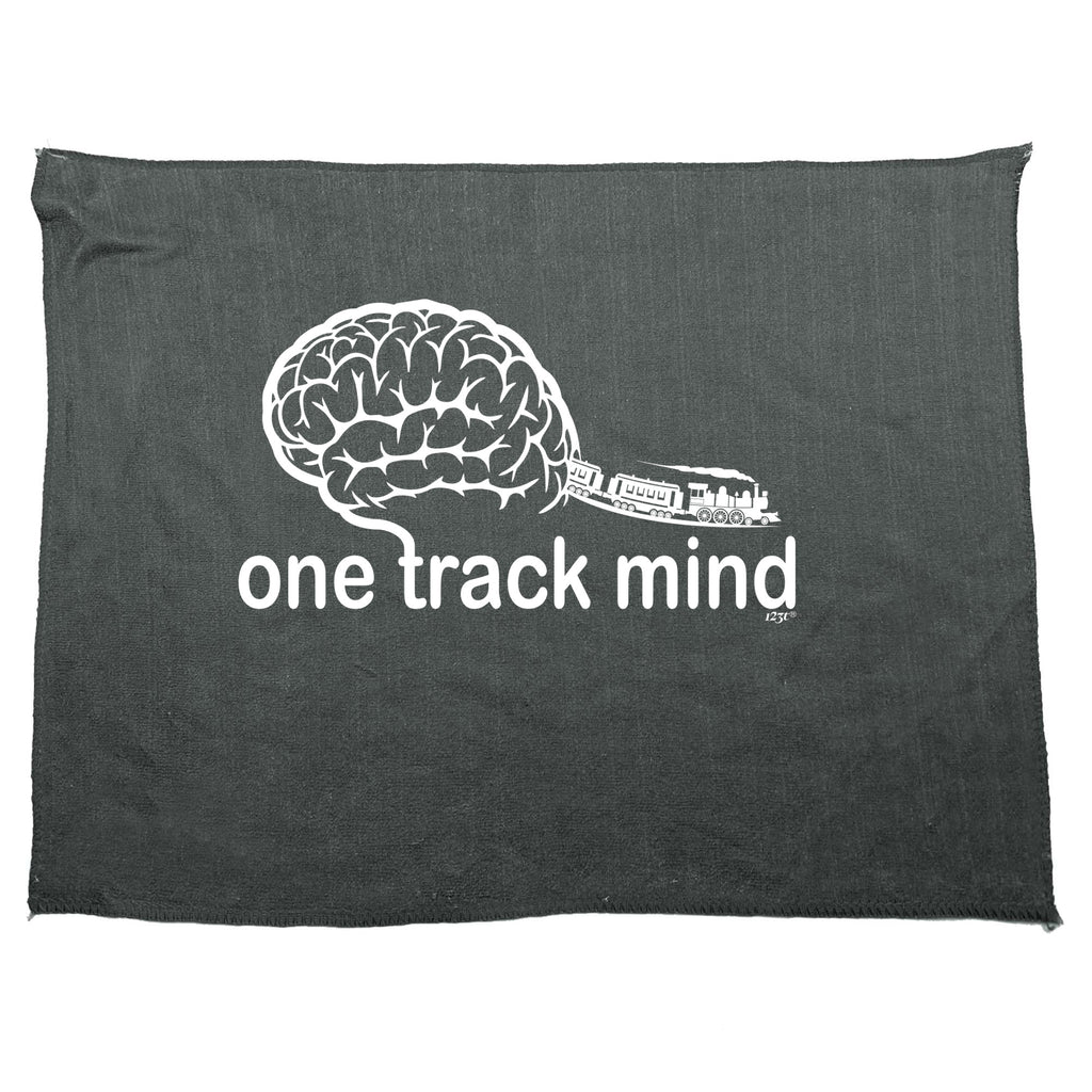 One Track Mind Trains - Funny Novelty Gym Sports Microfiber Towel