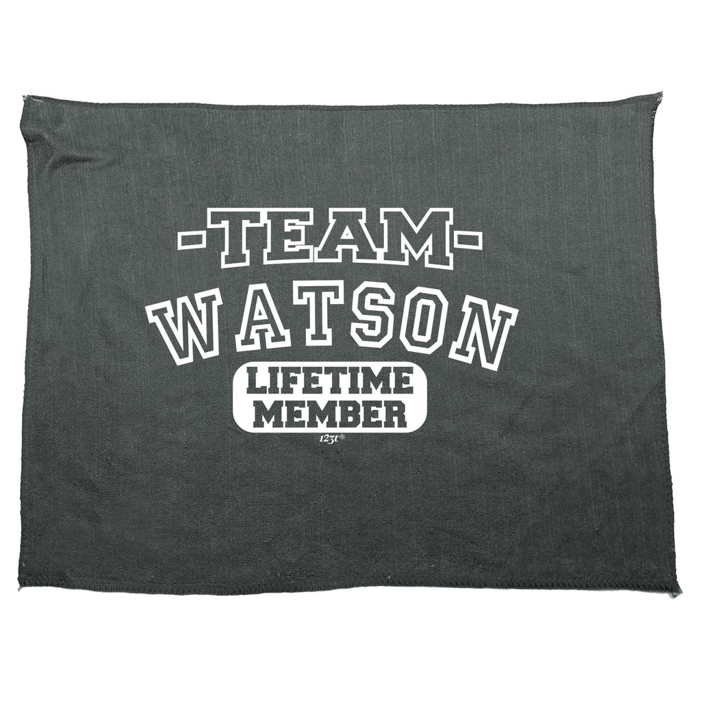 Watson V2 Team Lifetime Member - Funny Novelty Gym Sports Microfiber Towel