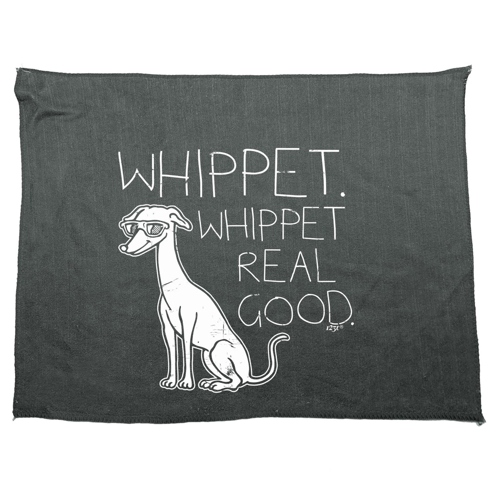Whippet Whippet Real Good Dog - Funny Novelty Gym Sports Microfiber Towel