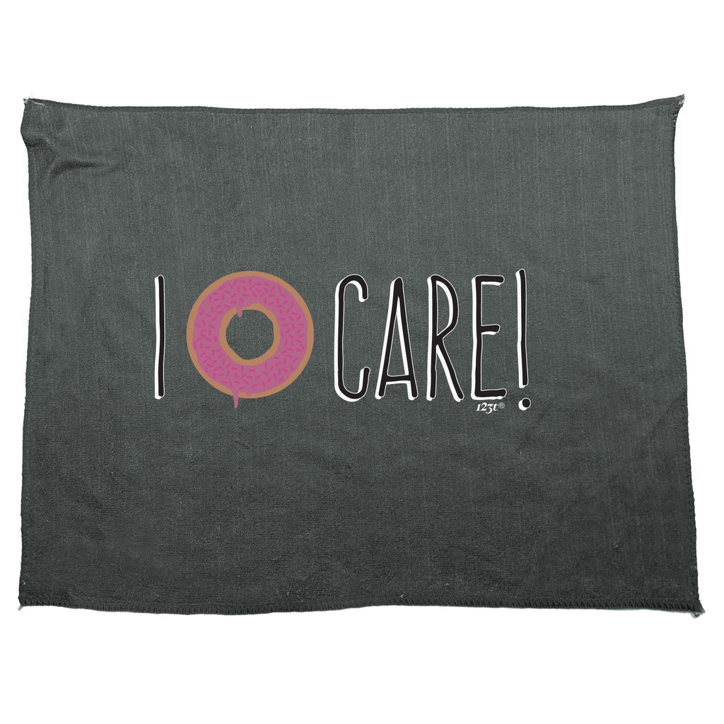 Donut Care - Funny Novelty Gym Sports Microfiber Towel