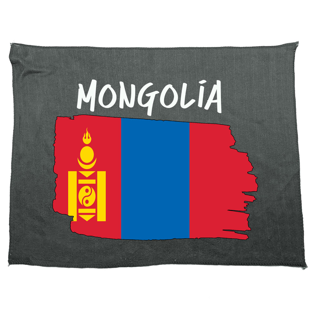 Mongolia - Funny Gym Sports Towel