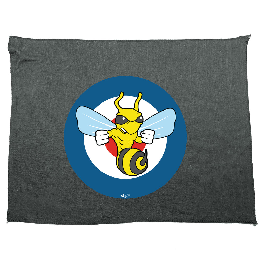 Target Fighting Wasp - Funny Novelty Gym Sports Microfiber Towel
