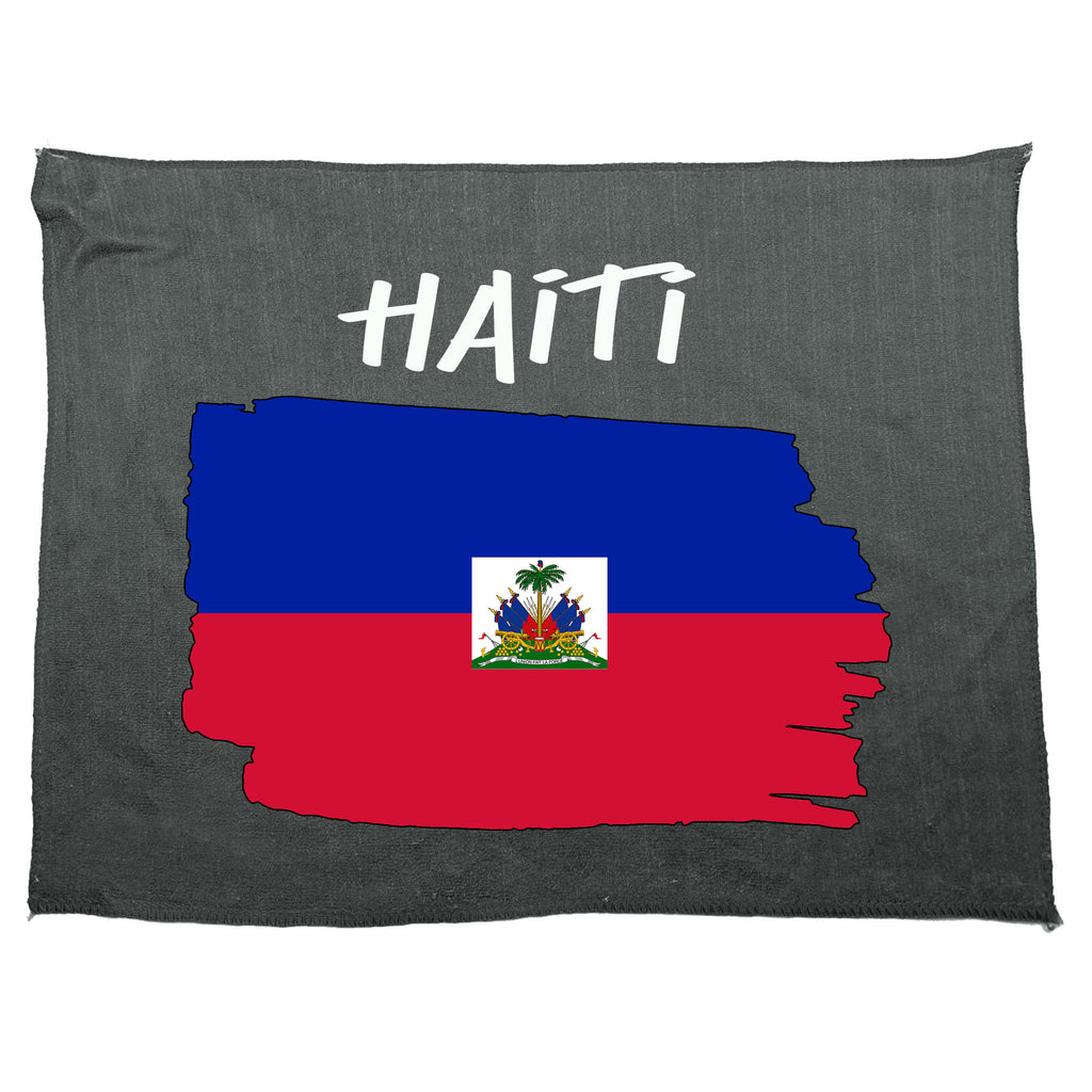 Haiti - Funny Gym Sports Towel