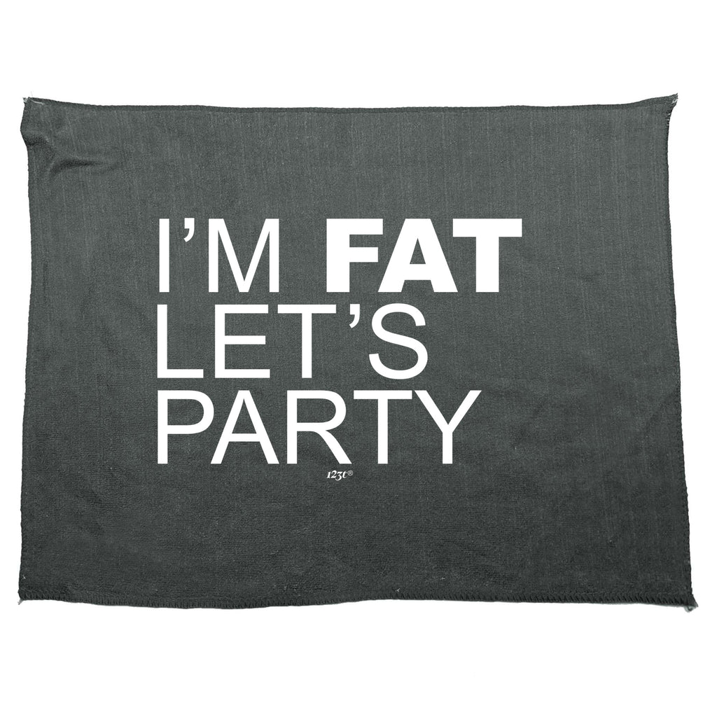 Lets Party - Funny Novelty Gym Sports Microfiber Towel
