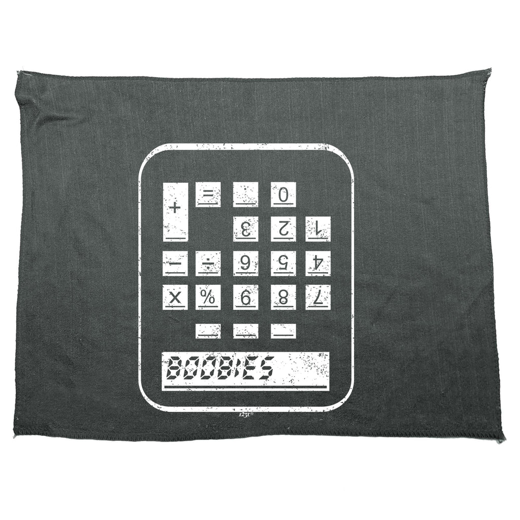 B  Bies Calculator - Funny Novelty Gym Sports Microfiber Towel