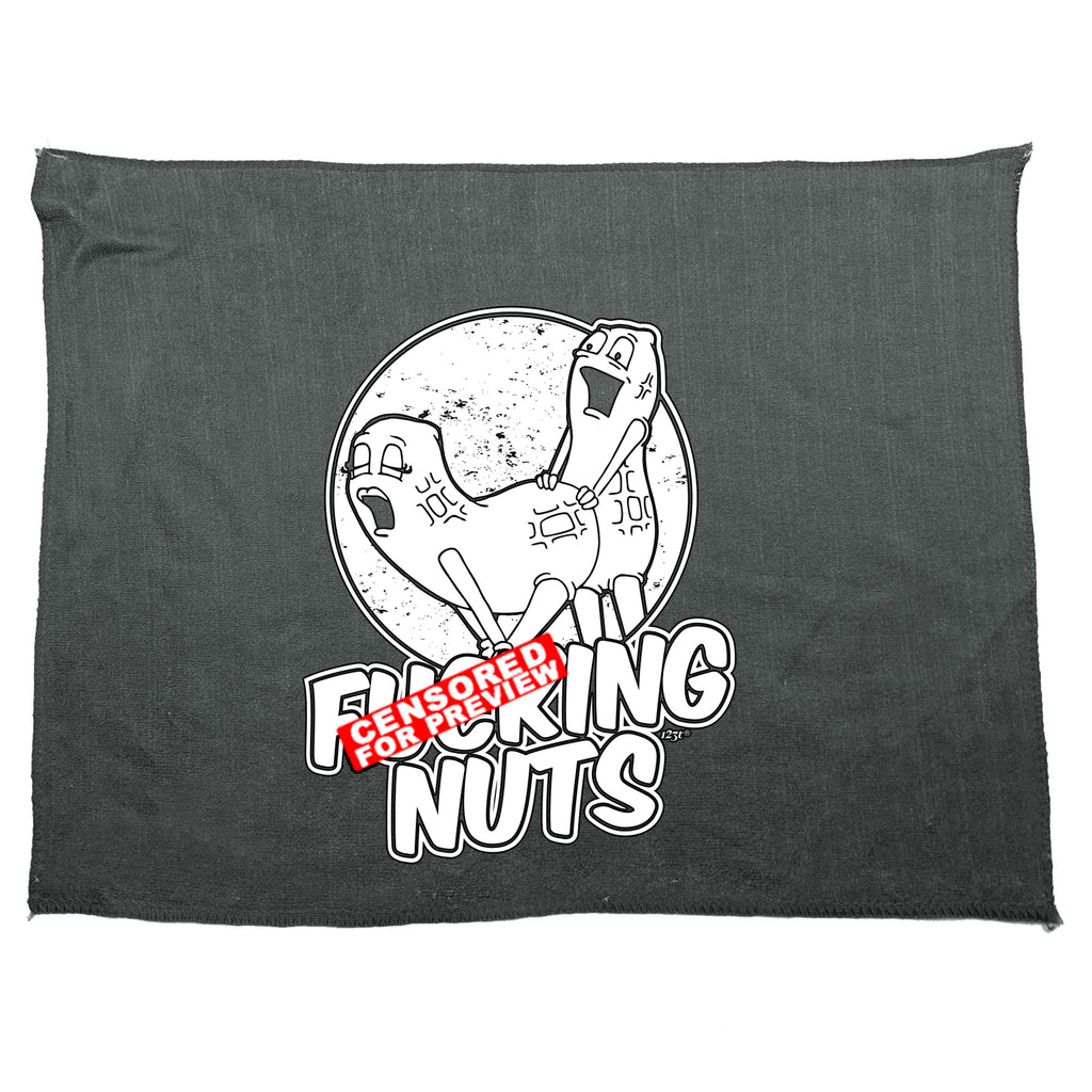 F  King Nuts - Funny Novelty Gym Sports Microfiber Towel