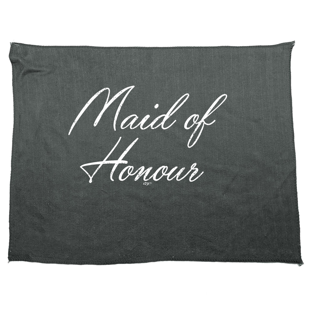 Maid Of Honour Married - Funny Novelty Gym Sports Microfiber Towel
