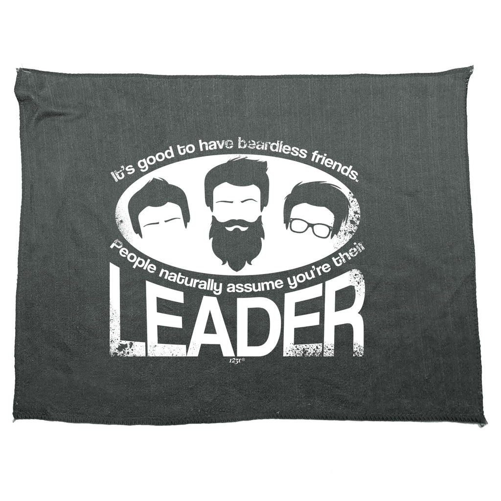 Its Good To Have Beardless Friends - Funny Novelty Gym Sports Microfiber Towel