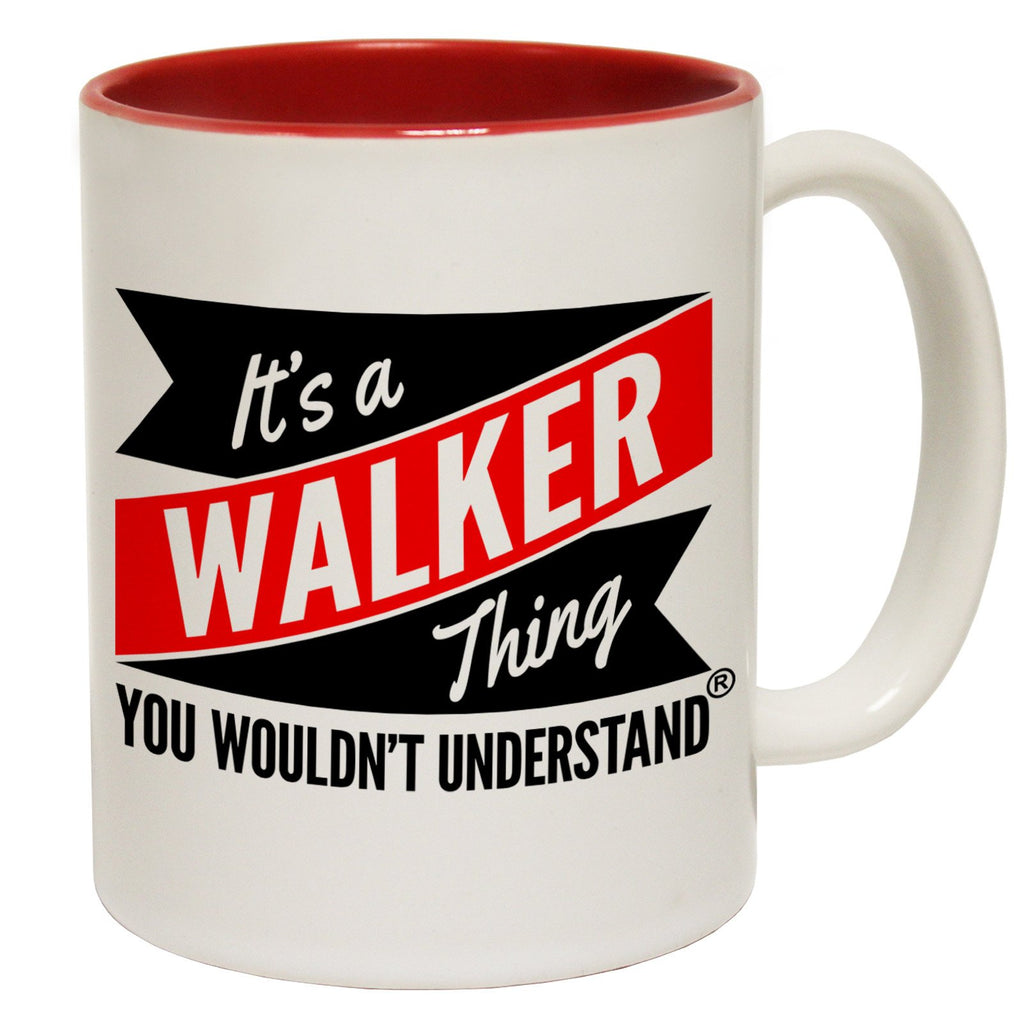 123t New It's A Walker Thing You Wouldn't Understand Funny Mug, 123t Mugs