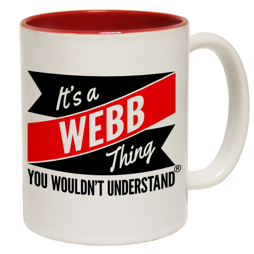 123t New It's A Webb Thing You Wouldn't Understand Funny Mug, 123t Mugs