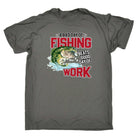 A Bad Day Fishing Beats Good Day At Work Angling Fish - Mens Funny T-Shirt Tshirts Tee Shirt - 123t Australia | Funny T-Shirts Mugs Novelty Gifts