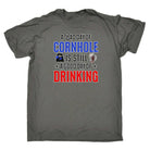 A Bad Day Of Cornhole Is Still A Good Day Of Drinking - Mens Funny T-Shirt Tshirts - 123t Australia | Funny T-Shirts Mugs Novelty Gifts