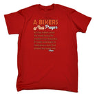 A Bikers Prayer Motorbike Motorcycle - Mens Funny T-Shirt Tshirts Tee Shirt - 123t Australia | Funny T-Shirts Mugs Novelty Gifts