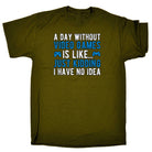 A Day Without Video Games Is Like Just Kidding Gamer - Mens Funny T-Shirt Tshirts - 123t Australia | Funny T-Shirts Mugs Novelty Gifts