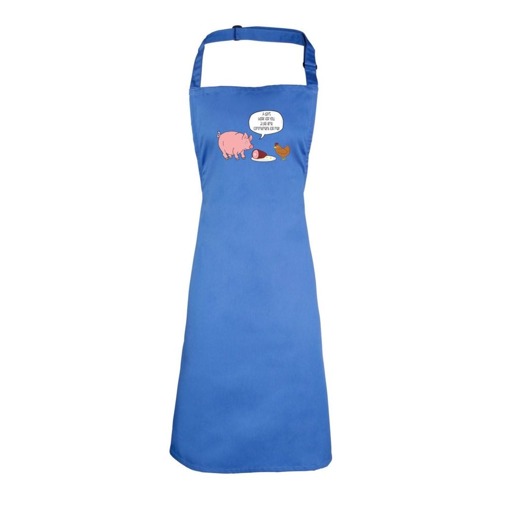 A Days Work Life Time Commitment - Funny Novelty Kitchen Adult Apron - 123t Australia | Funny T-Shirts Mugs Novelty Gifts