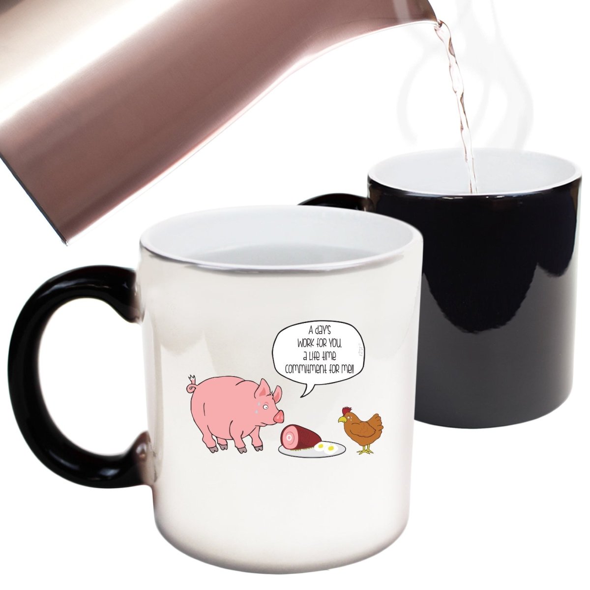 A Days Work Life Time Commitment Mug Cup - 123t Australia | Funny T-Shirts Mugs Novelty Gifts