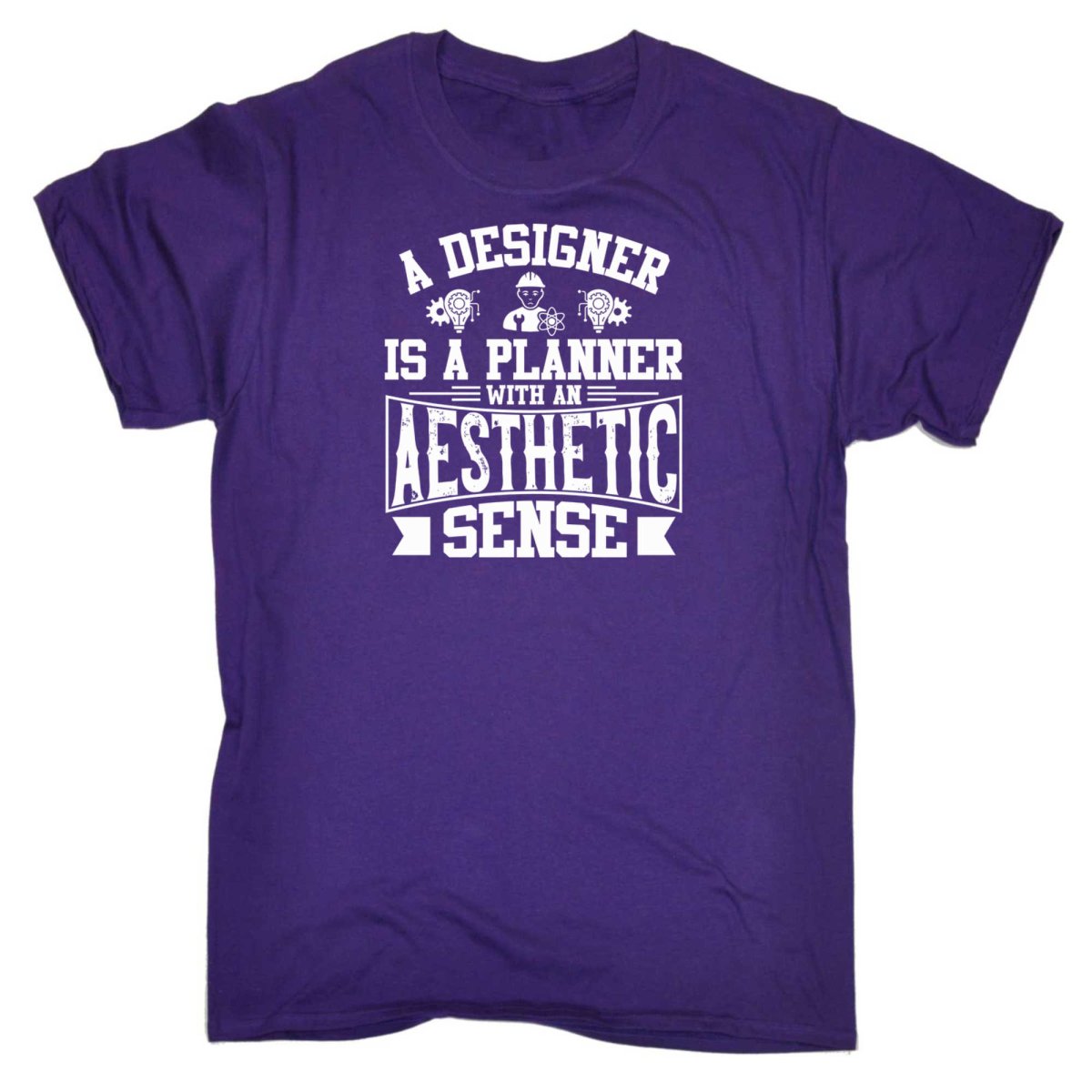 A Designer Is A Planner With An Aesthetic - Mens Funny T-Shirt Tshirts - 123t Australia | Funny T-Shirts Mugs Novelty Gifts