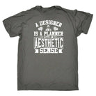 A Designer Is A Planner With An Aesthetic - Mens Funny T-Shirt Tshirts - 123t Australia | Funny T-Shirts Mugs Novelty Gifts