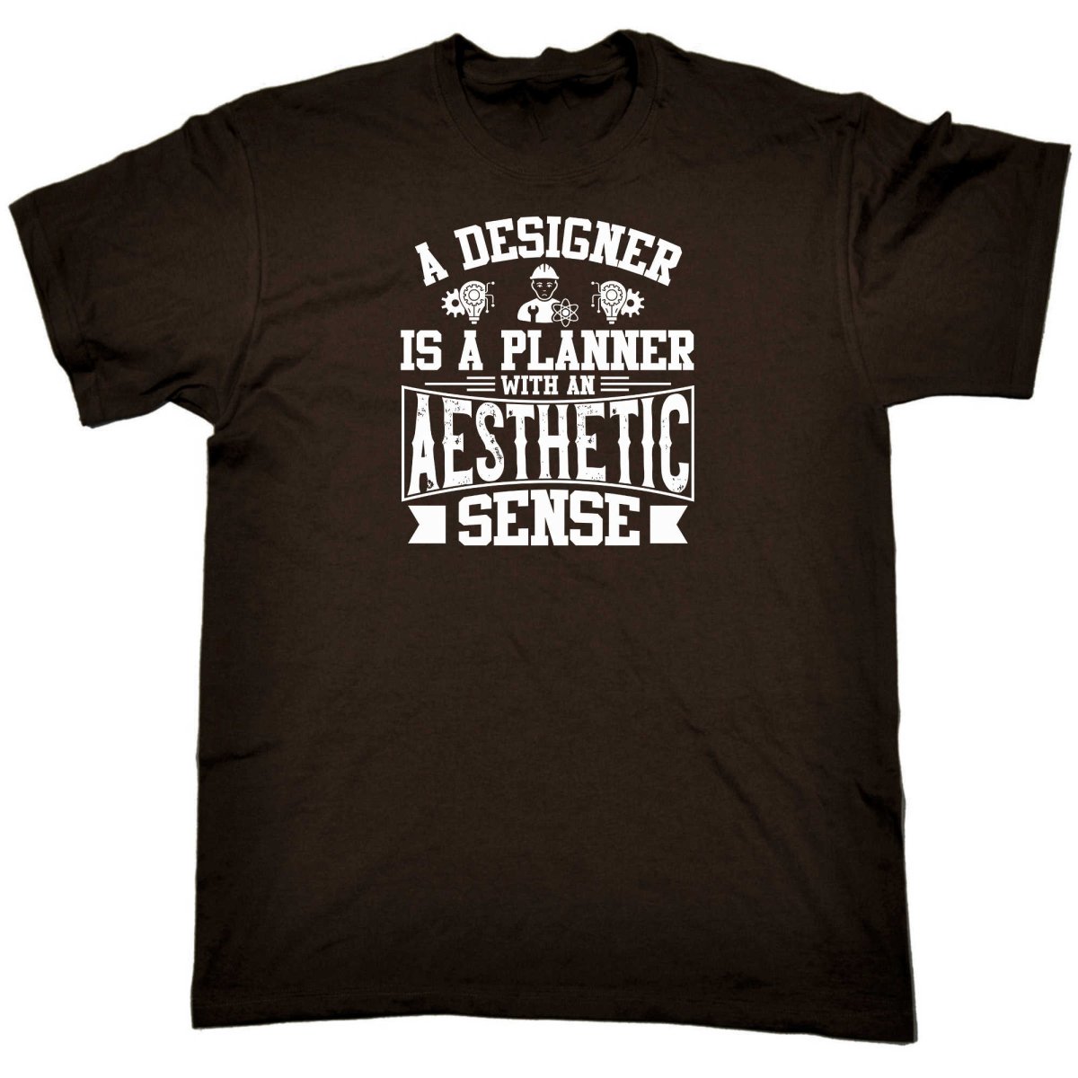 A Designer Is A Planner With An Aesthetic - Mens Funny T-Shirt Tshirts - 123t Australia | Funny T-Shirts Mugs Novelty Gifts