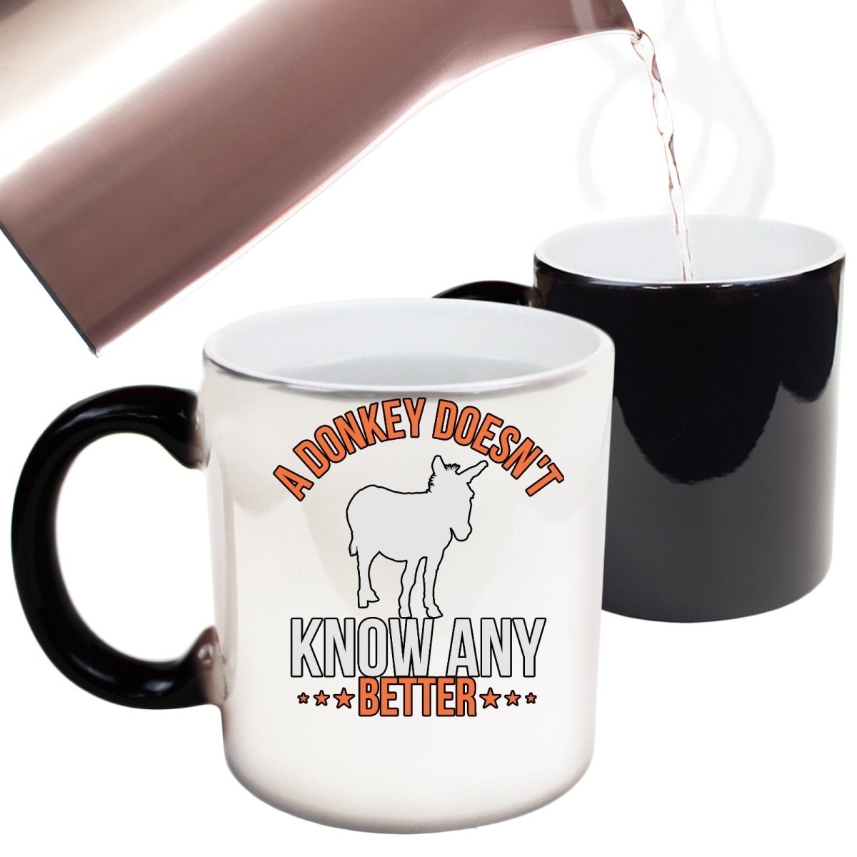 A Donkey Doesnt Know Any Better Mug Cup - 123t Australia | Funny T-Shirts Mugs Novelty Gifts