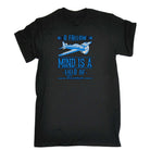 A Fallow Mind Is A Field Of Discontent Aviation Plane - Mens Funny T-Shirt Tshirts - 123t Australia | Funny T-Shirts Mugs Novelty Gifts