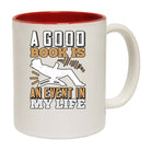 A Good Book Is An Event In My Life Mug Cup - 123t Australia | Funny T-Shirts Mugs Novelty Gifts