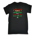 A Good Friend Is Like A Four Leaf Clover Irish St Patricks Day - Mens Funny T-Shirt Tshirts - 123t Australia | Funny T-Shirts Mugs Novelty Gifts