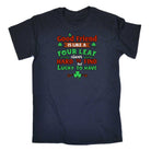 A Good Friend Is Like A Four Leaf Clover Irish St Patricks Day - Mens Funny T-Shirt Tshirts - 123t Australia | Funny T-Shirts Mugs Novelty Gifts