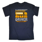 A Legendary School Bus Driver Has Retired - Mens Funny T-Shirt Tshirts - 123t Australia | Funny T-Shirts Mugs Novelty Gifts