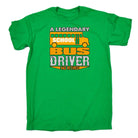 A Legendary School Bus Driver Has Retired - Mens Funny T-Shirt Tshirts - 123t Australia | Funny T-Shirts Mugs Novelty Gifts