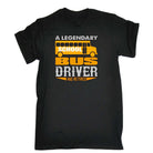 A Legendary School Bus Driver Has Retired - Mens Funny T-Shirt Tshirts - 123t Australia | Funny T-Shirts Mugs Novelty Gifts