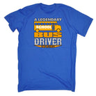 A Legendary School Bus Driver Has Retired - Mens Funny T-Shirt Tshirts - 123t Australia | Funny T-Shirts Mugs Novelty Gifts