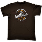 A Man Says A Lot Of Things In Summer Winter - Mens Funny T-Shirt Tshirts - 123t Australia | Funny T-Shirts Mugs Novelty Gifts