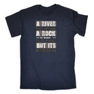 A River Cuts Through A Rock Persistance - Mens Funny T-Shirt Tshirts Tee Shirt - 123t Australia | Funny T-Shirts Mugs Novelty Gifts