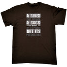 A River Cuts Through A Rock Persistance - Mens Funny T-Shirt Tshirts Tee Shirt - 123t Australia | Funny T-Shirts Mugs Novelty Gifts