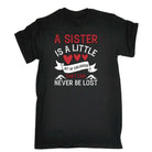A Sister Is A Little Bit Of Childhood That Can Never Be Lost - Mens Funny T-Shirt Tshirts Tee Shirt - 123t Australia | Funny T-Shirts Mugs Novelty Gifts