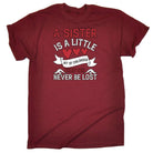 A Sister Is A Little Bit Of Childhood That Can Never Be Lost - Mens Funny T-Shirt Tshirts Tee Shirt - 123t Australia | Funny T-Shirts Mugs Novelty Gifts