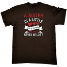 A Sister Is A Little Bit Of Childhood That Can Never Be Lost - Mens Funny T-Shirt Tshirts Tee Shirt - 123t Australia | Funny T-Shirts Mugs Novelty Gifts