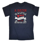 A Sister Is A Little Bit Of Childhood That Can Never Be Lost - Mens Funny T-Shirt Tshirts Tee Shirt - 123t Australia | Funny T-Shirts Mugs Novelty Gifts