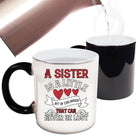 A Sister Is A Little Bit Of Childhood That Can Never Be Lost Mug Cup - 123t Australia | Funny T-Shirts Mugs Novelty Gifts