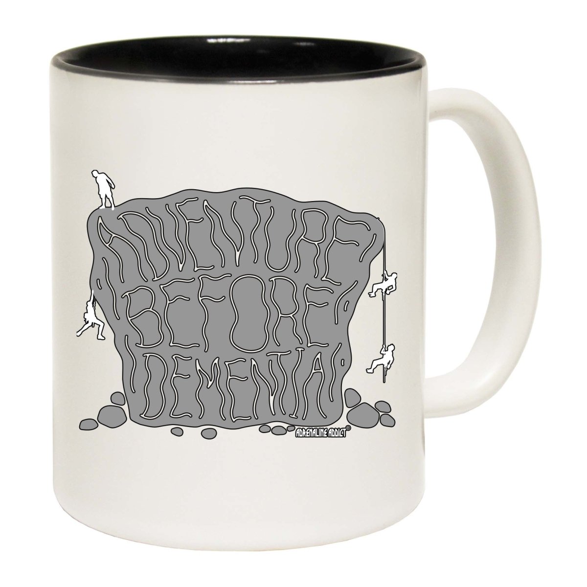 Aa Adventure Before Dementia Rock Climber Mug Cup - 123t Australia | Funny T-Shirts Mugs Novelty Gifts