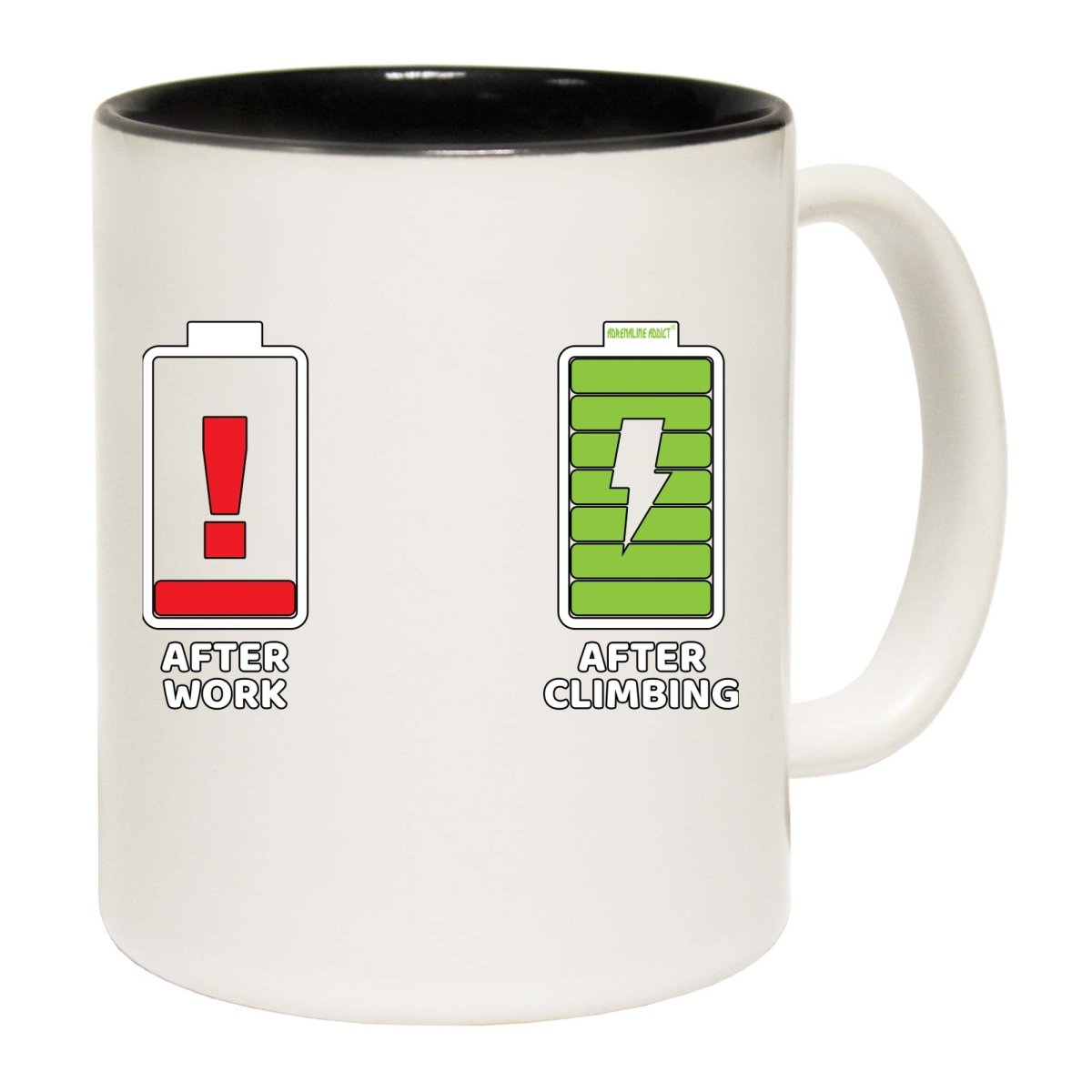 Aa After Work After Climbing Mug Cup - 123t Australia | Funny T-Shirts Mugs Novelty Gifts