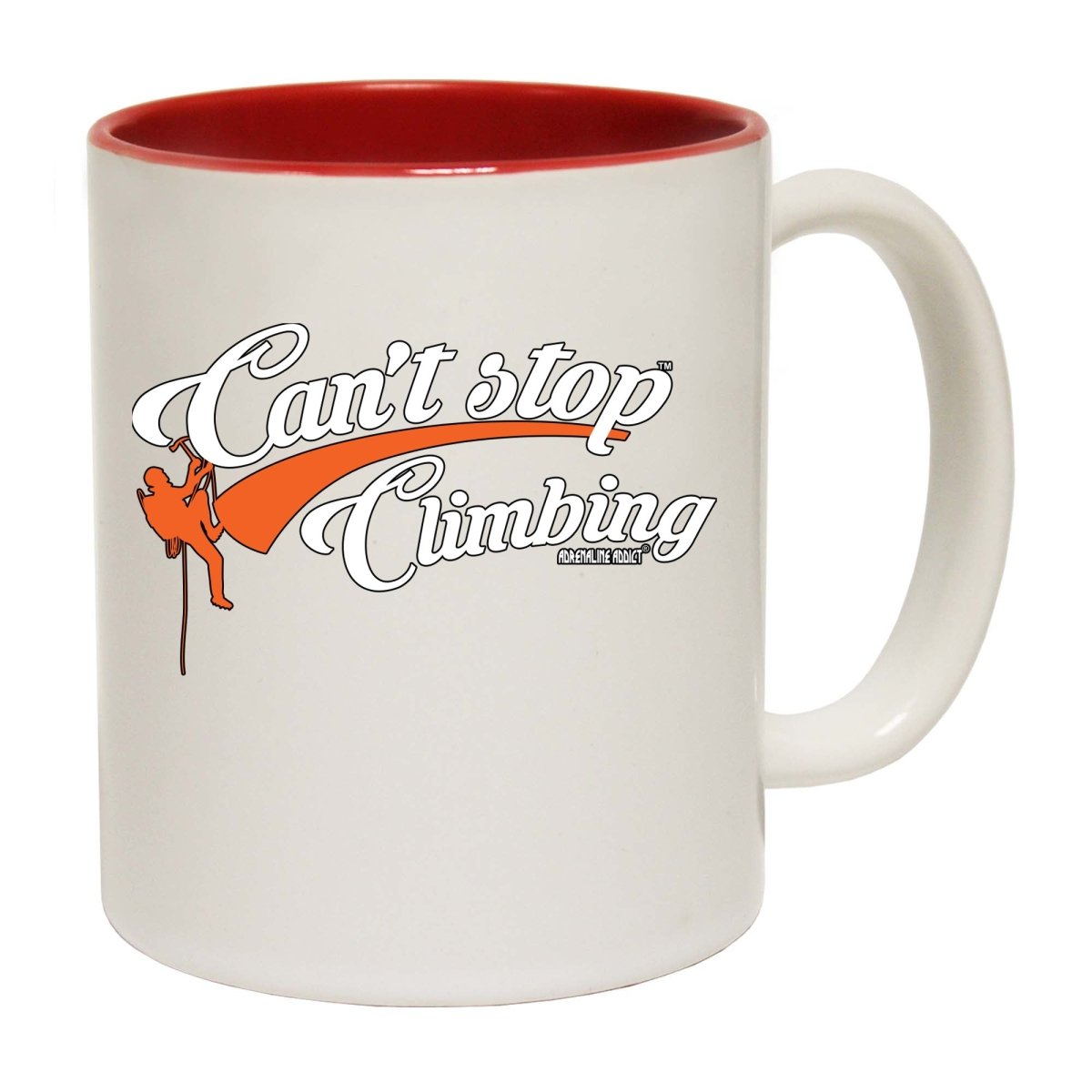 Aa Cant Stop Climbing Mug Cup - 123t Australia | Funny T-Shirts Mugs Novelty Gifts