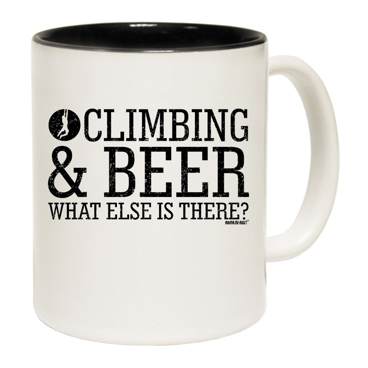 Aa Climbing And Beer What Else Is There Mug Cup - 123t Australia | Funny T-Shirts Mugs Novelty Gifts