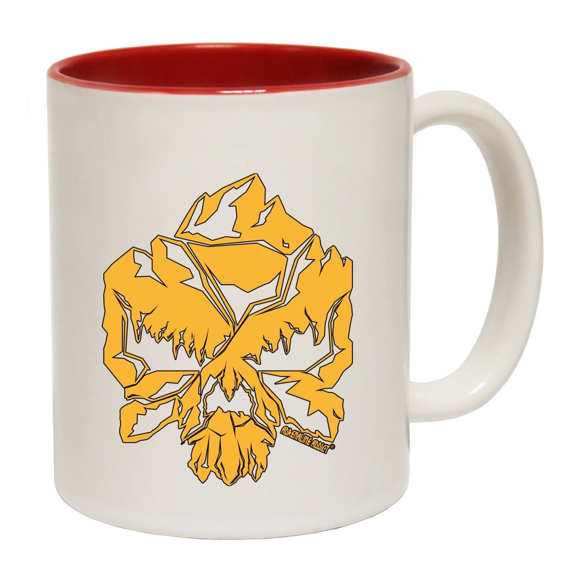 Aa Climbing Skull Mug Cup - 123t Australia | Funny T-Shirts Mugs Novelty Gifts